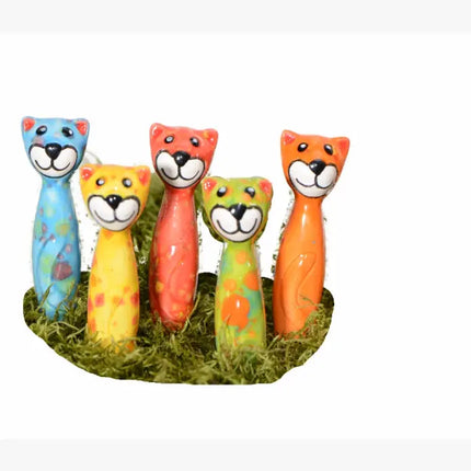 3" Mini Cat Plant Picks