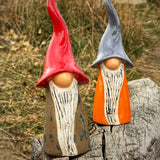 9.5 Inch Ceramic Garden Gnomes 