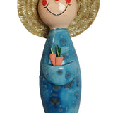 12 inch Gardeners with Straw Hats