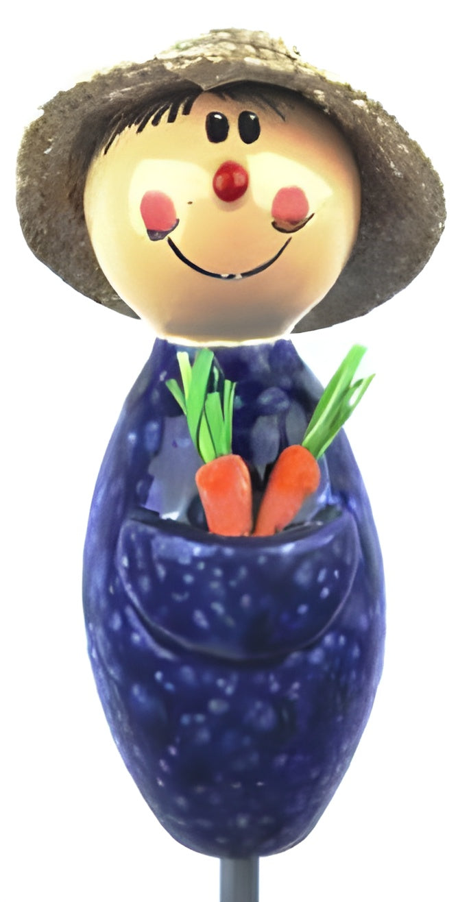 7 inch Gardeners with Straw Hats