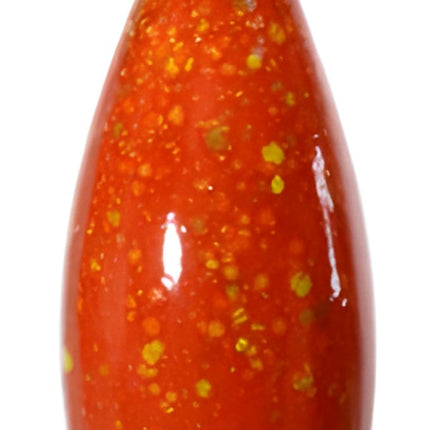 Red bodied cat with small decorative yellow accent spots from Goose and Company