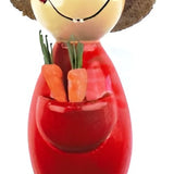 7 inch Gardeners with Straw Hats