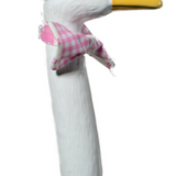 Goose with Top Hat and Tie Garden Decor