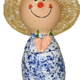7 inch Gardeners with Straw Hats