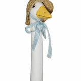 Goose with Straw Hat